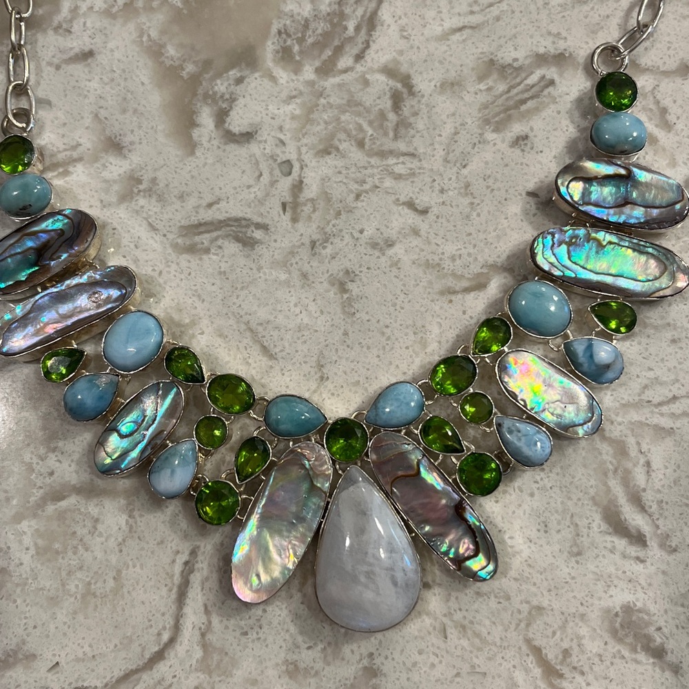 Multi-gemstone Necklace for Mother’s Day!